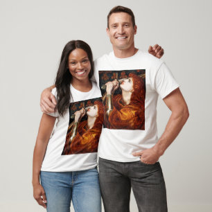 Jeanne d'Arc schilderij van Dante Gabriel Rossetti T-shirt