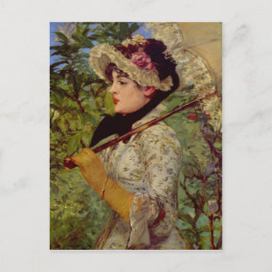 Jeanne door Edouard Manet Briefkaart