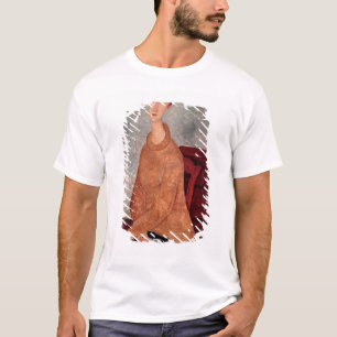 Jeanne Hebuterne in een Gele Jumper, 1918-1919 T-shirt