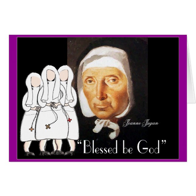 Jeanne Jugan LSP Foundress Cards (Voorkant Horizontaal)