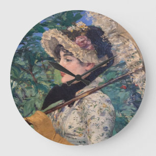 Jeanne (Lente) Door Édouard Manet Grote Klok