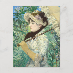 Jeanne (Lente) Edouard Manet Briefkaart