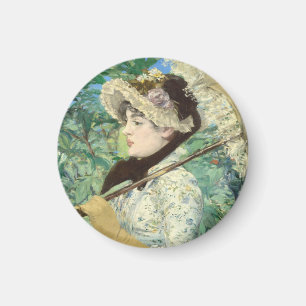 Jeanne (Lente) Edouard Manet Magneet