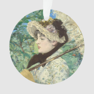Jeanne (Lente) Edouard Manet Ornament