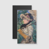 Jeanne (lente) van Édouard Manet (Voorkant / Achterkant)