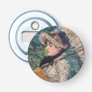 Jeanne (lente) van Édouard Manet Button Flesopener