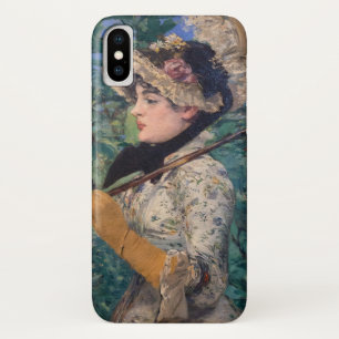 Jeanne (lente) van Édouard Manet iPhone X Hoesje