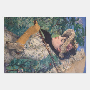 Jeanne (lente) van Édouard Manet Inpakpapier Vel