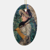 Jeanne (lente) van Édouard Manet Keramisch Ornament (Rechts)