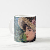 Jeanne (lente) van Édouard Manet Koffiemok (Voorkant links)