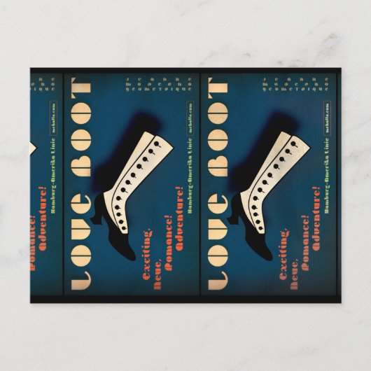 Jeanne: Liefdesschoen Briefkaart (Voorkant)