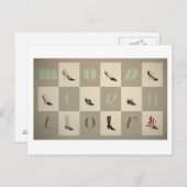 Jeanne: Moderne liefde Briefkaart (Voorkant / Achterkant)