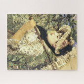Jeanne, Printemps par Edourd Manet Puzzle (Horizontal)