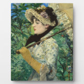 Jeanne (Spring), Edouard Manet Fine Art Fotoplaat (Voorkant)
