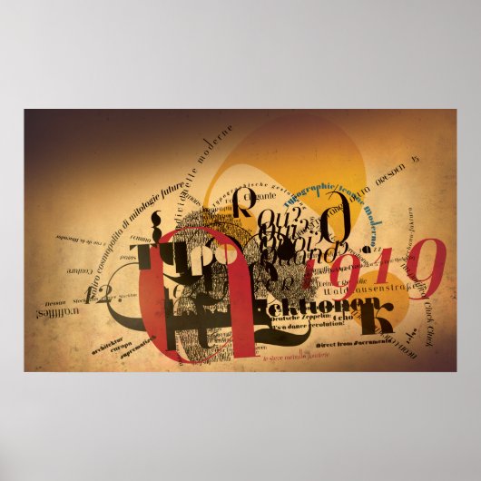 Jeanne: Typo 1919 Poster (Voorkant)