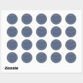 Jeans2 Ronde Sticker (Vel)