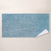 Jeans arrière - plan. Perspective et vue de clôtur (Serviette de bain)