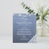 Jeans bleu budget, lumières à cordes et menu dente (Debout devant)