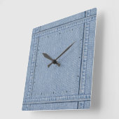 Jeans Clock Vierkante Klok (Hoek)