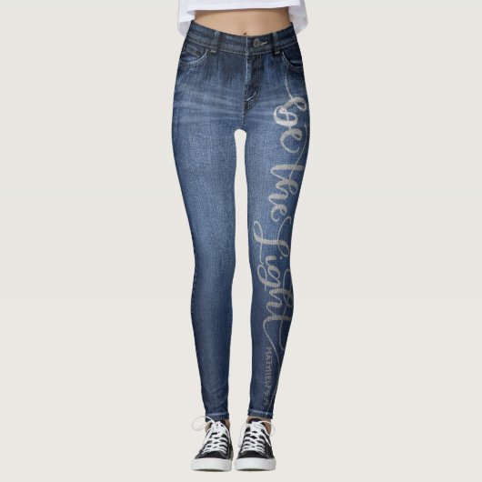 Jeans | De lichte multifunctionele Leggings zijn (Voorkant)