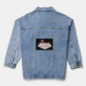 jeans denim jacket (Achterkant)