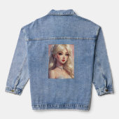 jeans denim jacket (Achterkant)