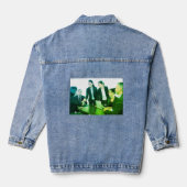 jeans denim jacket (Achterkant)