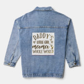 jeans denim jacket (Achterkant)