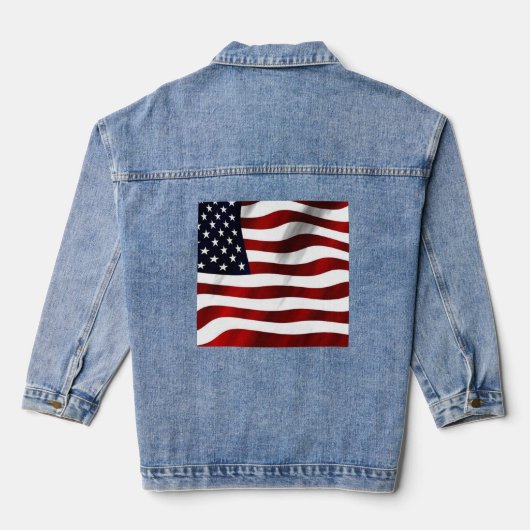 jeans denim jacket (Achterkant)