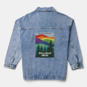 jeans denim jacket (Achterkant)