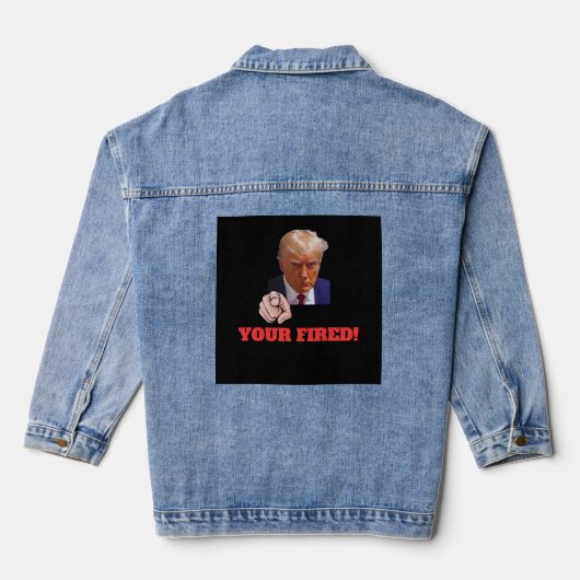 jeans denim jacket (Achterkant)
