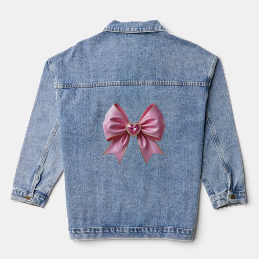 jeans denim jacket (Achterkant)