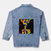 jeans denim jacket (Achterkant)