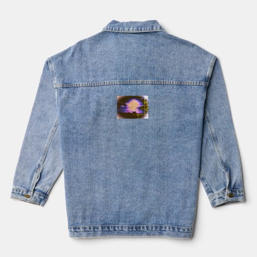 jeans denim jacket (Achterkant)