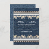 Jeans Denim Style Kaart (Voorkant / Achterkant)