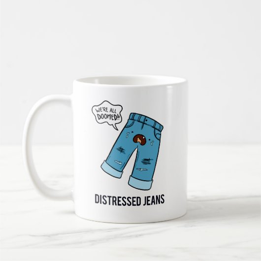 Jeans détendus Fashion Pun Mug (Gauche)