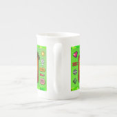 Jeans games pixel art. porselein kop (Achterkant)