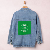 Jeans jas - gepersonaliseerd - Afbeelding / tekst Denim Jacket (Hangar)