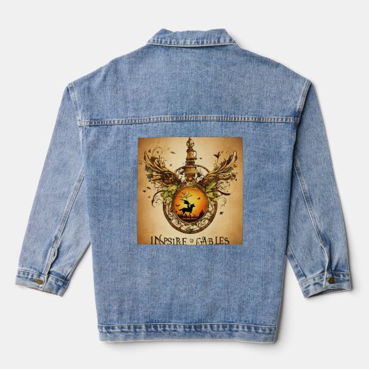 Jeans jas (Jean Jacket) Denim Jacket (Achterkant)