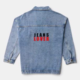 Jeans liefhebber denim jacket
