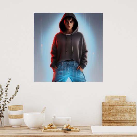 Jeans mode affiche (Cuisine)