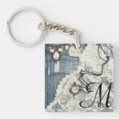 Jeans Victoriaans Lace Pocket Watc Sleutelhanger (Voorkant)