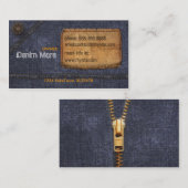 Jeans Visitekaartje (Voorkant / Achterkant)