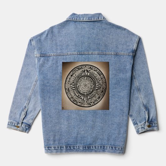 Jeans voor dames ( Designed ) Denim Jacket (Achterkant)
