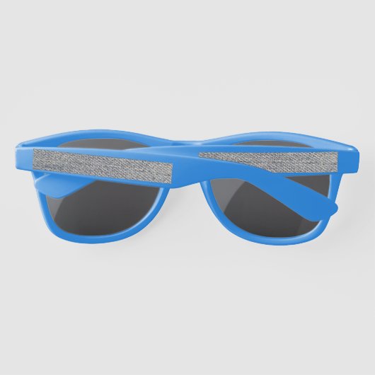 Jeans weefsel zonnebrillen (Achterkant)