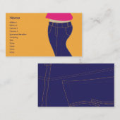 Jeans - Zakelijk Visitekaartje (Voorkant / Achterkant)