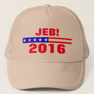 Jeb 2016 Presidentiële verkiezingscampagne Trucker Pet