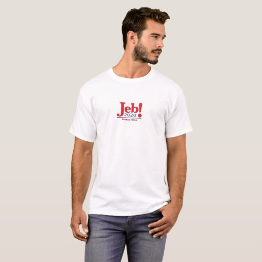Jeb! 2020 - Clap T-shirt (Voorkant volledig)
