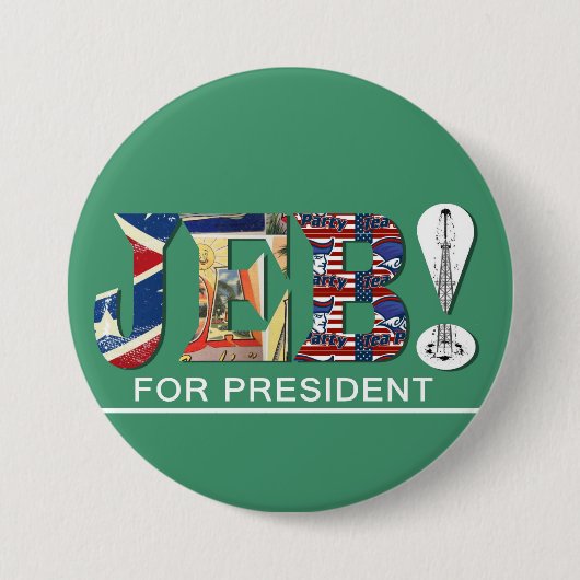JEB! RONDE BUTTON 7,6 CM (Voorkant)