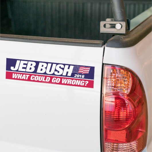 Jeb Struik 2016 Bumpersticker (Op Truck)